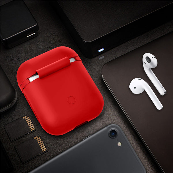 Silicone Shockproof Waterproof Storage Case Cover for Apple Airpods
