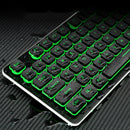 LANGTU LT600 Mechanical Keyboard & Mouse Set Rechargeable 2.4GHz Wireless 104 Keys Backlit USB Ergonomic Gaming Keyboard + 1600DPI Optical Gamer Mouse Combo