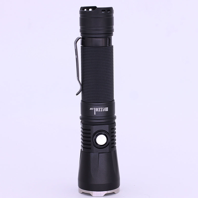 Mezzol X8R-C XPH35 1600 Lumen USB Rechargeable Flashlight 18650/21700 Flashlight