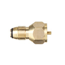 Brass Propane Refill Adapter Lp Gas 1 Lb Cylinder Tank Coupler Heater Camping
