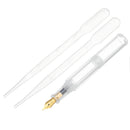 MOONMAN Wancai 0.5mm Iridium Fine Nib Transparent Fountain Pen Mini Ink Sac For Office School Use