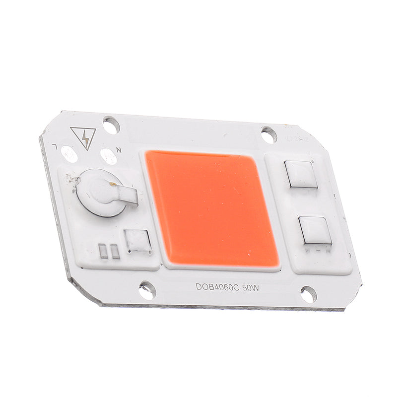 High Power 50W Full Spectrum COB LED Grow Light Chip for Floodlight AC220-240V