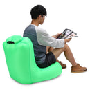 IPRee 190T Polyester 120x60x48cm Air Inflatable Folding Chair Water Resistant Sofa Max Load 150kg