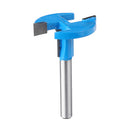 Drillpro 1/4*1-3/8 Inch T Slot Router Bit Straight Shank T-Track Woodworking Cutter