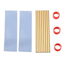 71 x 21 x 3mm Aluminum Diffuse Heat Sink Heat Dissipation Cooling Pad M.2 NGFF 2280 For SM961 960PRO