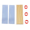 71 x 21 x 3mm Aluminum Diffuse Heat Sink Heat Dissipation Cooling Pad M.2 NGFF 2280 For SM961 960PRO
