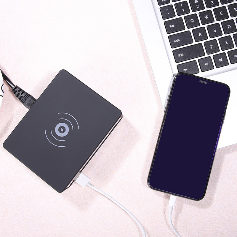 50W LCD Digital Display USB Charger 5 Port High Power Fast Charge USB Smart Charger Wireless Charging QC3.0