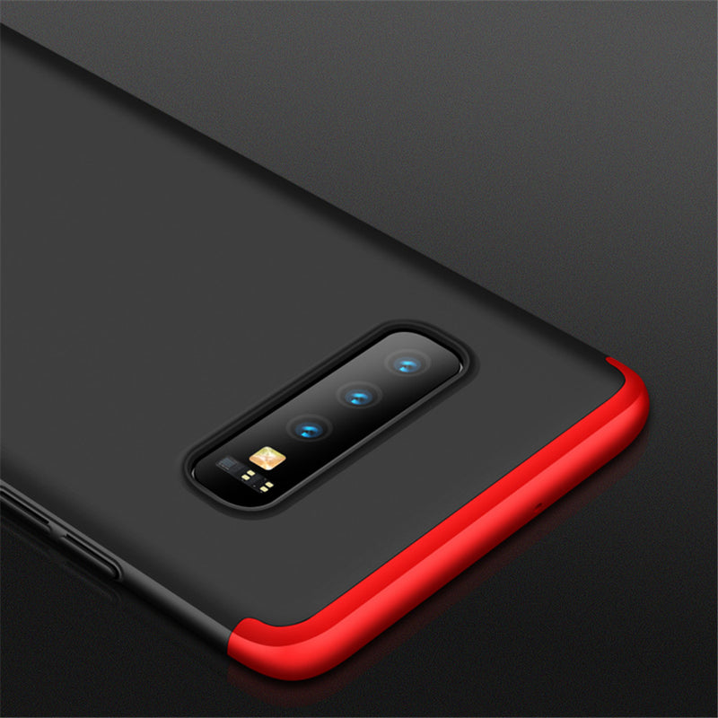 Bakeey 3 in 1 Double Dip 360 Full Cover Hard PC Shockproof Protective Case for Samsung Galaxy S10 Plus / S10+