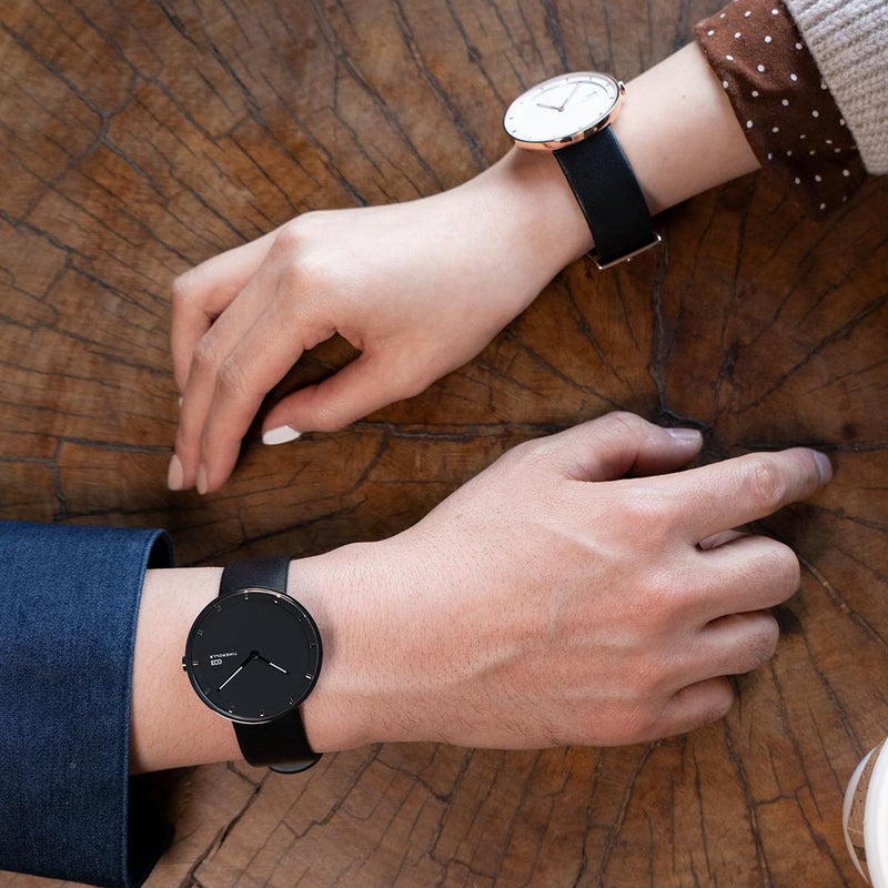 TIMEROLLS COB Ultra-thin Luminous Display 30m Waterproof Leather Strap Quartz Watch from Xiaomi YouPin