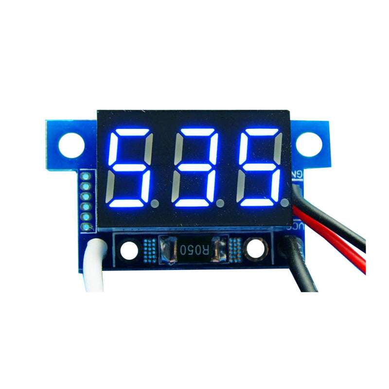 Mini 0.36 Inch DC Current Meter DC0-999mA 4-30V Digital Display With Reverse Connection Protection Ammeter