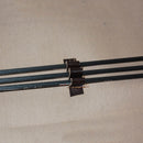 Traditional Soft Lightweight Brown Leather Bow Case 3 Pack Arrow Quiver For Recurve Bow