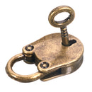 3pcs Old Vintage Antique Style Mini Padlock Lock with Keys