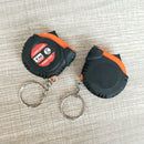 Mini Retractable Taper Measure Ruler Portable Pull Ruler Keychain Retractable Ruler Heart-shaped Tape Measure 1m