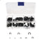 550Pcs External Circlip E-Type Snap Retaining Ring For Shaft 1.5mm to 6mm