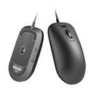 Jessis Smart Fingerprint Identification USB Wired Mouse With Optical Sensor Portable Mouse