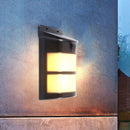 Solar Powered 75 LED Flame Effect Light-controlled Wall Light Waterproof for Outdoor Garden Yard