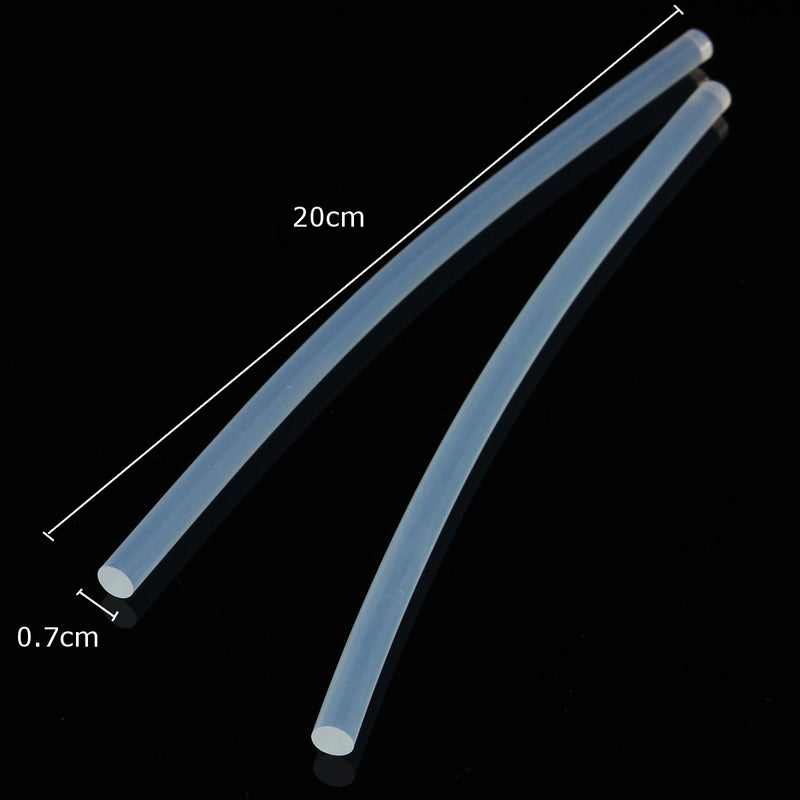 10pcs 7mm x 200mm EVA Clear Hot Melt Glue Sticks Adhesive Sticks For Glue Gun
