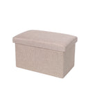 Multifunctional Foldable Storage Stool Box Shoe Bench Fabric Storage Stool Folding Chair
