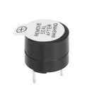 100pcs 12V Active Buzzer Electromagnetic SOT Plastic Sealed Tube Long Sound 12mmx9.5mm