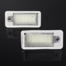 AMBOTHER LED License Plate Lights White 2PCS For Audi A3 A4 A5 A6 Q7