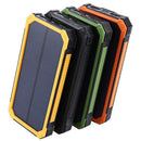 Bakeey 20000mAh DIY Large Capacity LED Light Solar Power Bank Case For iPhone X XS HUAWEI P30 Mate 30 5G Oneplus 7 Xiaomi Mi9 9Pro S10+ Note 10 5G