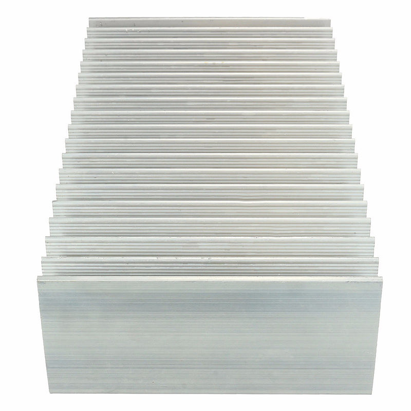 182x100x45mm Aluminum Heat Sink Heat Sink For High Power LED Amplifier Transistor Cooler