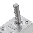 Machifit JGY370 DC 12V Worm Gear Motor 10/30/90/150RPM Turbine Self-locking Reduction Gear Motor