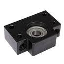 SFU1605 Ball Screw Length 250mm with 1 Set BK/BF12 Supports and 6.35mm x 10mm Coupler for CNC