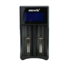 SEIWEI SW-3 LCD Display Micro-USB Output Rapid Smart Battery Charger 2Slots