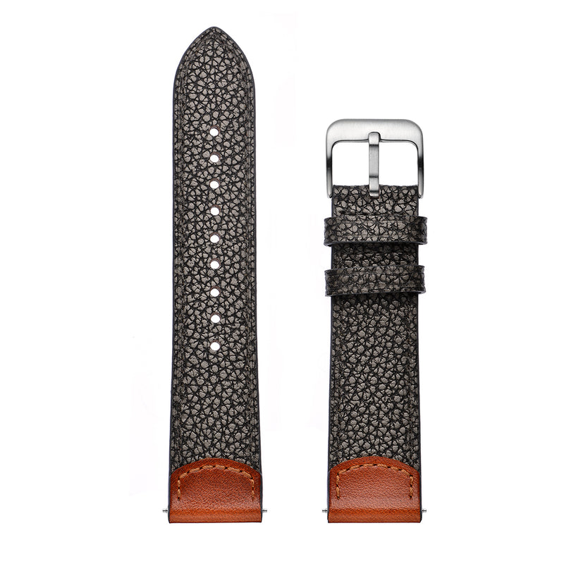 Unique Design 22mm Genuine Leather Strap Watch Band for Xiaomi AMAZFIT Strato Sports Smart Watch 2