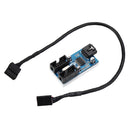 9Pin USB Header Male 1 to 2 Female Extension Splitter Cable 9 Port Multiplier Board