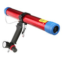 Pneumatic Glass Glue Caulk G-un Air Caulking Cartridge 600ML Applicator 8 Nozzles