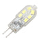 G4 LED Bulb 1.5W 120lm 12 SMD Pure White/Warm White Corn Light Spotlight AC/DC 12V