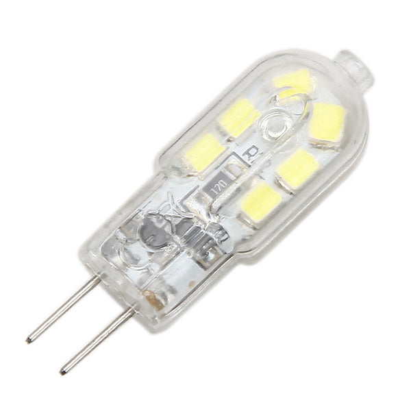 G4 LED Bulb 1.5W 120lm 12 SMD Pure White/Warm White Corn Light Spotlight AC/DC 12V