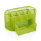 Honana HN-B26 Mesh Desk Organizer Oval Desktop Storage Box Pencil Stationary Holder