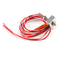 Anet Hot End Kit M6 30mm Throat + 0.4mm Nozzle + 12V Heating Tube + NTC 3950 Thermistor + Aluminum Heating Block fit for A2 A8 A9 DIY Kit for 3D Printer