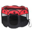 8 Panel Portable Puppy Dog Pet Cat Playpen Crate Cage Exercise Cage Pen Tent