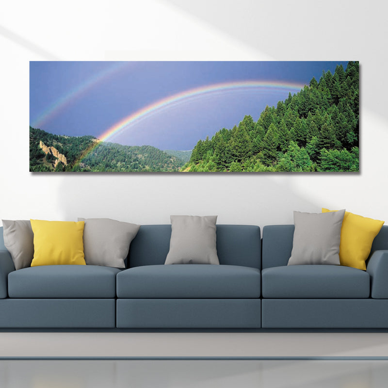 DYC 10429 Single Spray Oil Paintings Photography Rainbow WallArt For Home Decoration
