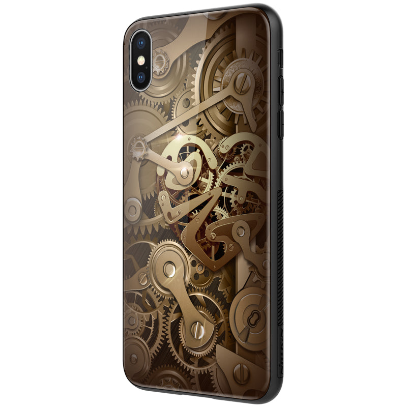 Nillkin Spacetime 2.5D Tempered Glass Protective Case For iPhone X/XS Scratch Resistant Back Cover