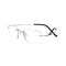 LianSanHD Titanium Light Reading Glasses Comfortable Flexible Resin Alloy Presbyopic Glass L8013T