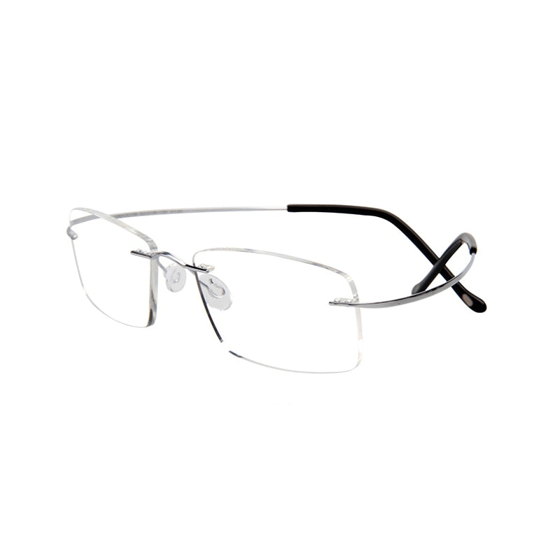 LianSanHD Titanium Light Reading Glasses Comfortable Flexible Resin Alloy Presbyopic Glass L8013T