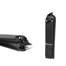 Bevel Black Stainless Steel Nail Clipper Anti-slip Handle Toenail Clipper Manicure Tool