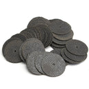 50pcs 32mm Cutting Discs Cut Off Wheel with 4pcs 1/8 Inch Shank Mandrels for Rotary Tools