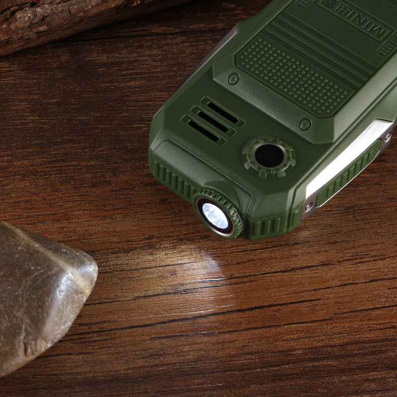 JiMei 1.8Inch 2800mAh Power Pank Torch Big Speaker Big Screen Long Standby Dual SIM Card Rugged Feature Phone