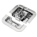 Twist Butterfly Draw Latch Rotary Turn Cold Rolled Silver Recessed