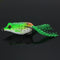 ZANLURE 5Pcs 6CM Large Frog Topwater Fishing Lure Crankbaits Hooks Bass Bait Tackle