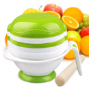 GL YM-1 Multifunction Grinder Bowl 8 in 1 Baby Feeding Set Baby Fruit Feeder Baby Food Grinder Cook