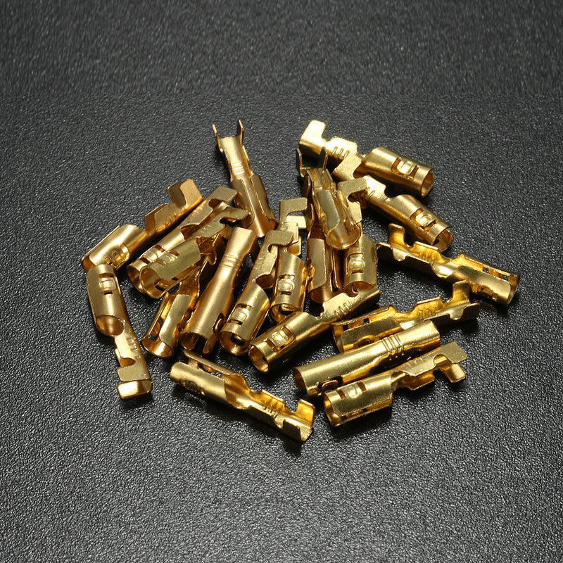 3.9mm Bullet Connectors Female/Male Double Terminals Motorcycle Car