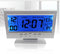 Voice Control Back-light LCD Alarm Clock Weather Monitor Calendar With Timer Sound Sensor Temperatur