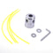 Aluminium Strimmer Head Trimmer Head String For Universal Lawn Mower Cutter